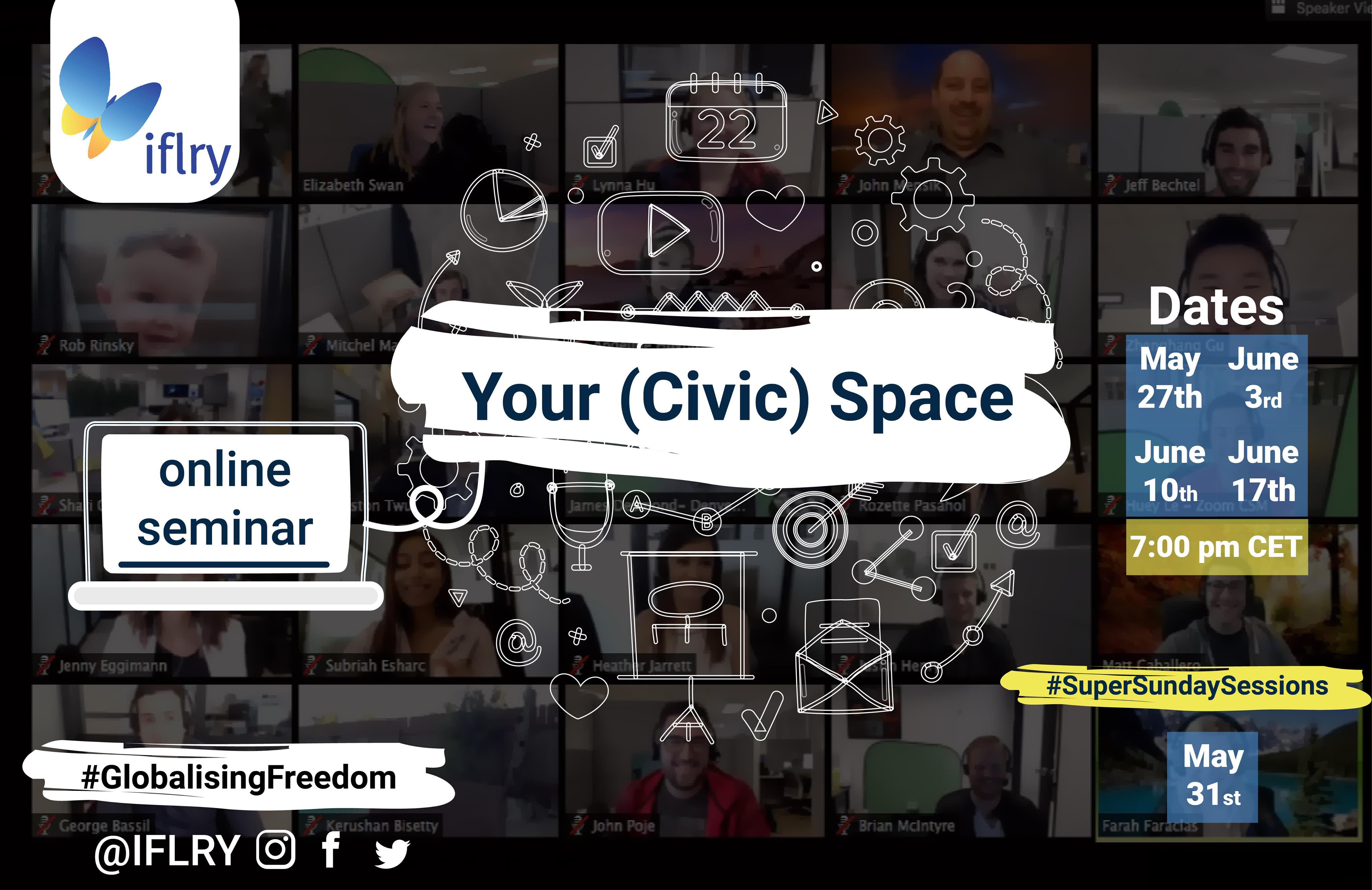 Call for Application – Online Seminar: Your (Civic) Space